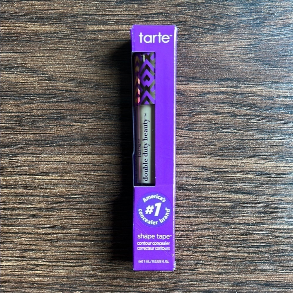 NWT Tarte Shape Tape Concealer 27S Light Medium Sand (Travel Size) | Tarte
